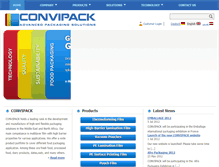 Tablet Screenshot of convipack.com